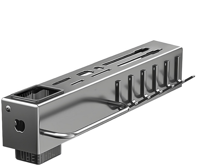 小麥購物 廚房壁掛刀架 C585 40cm 414g, 1個, 銀色