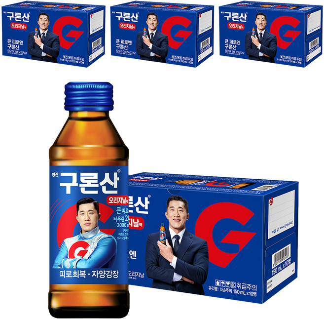 영진구론산 오리지날 피로회복제, 150ml, 40개