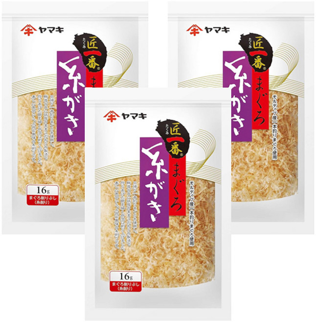 Yamaki 雅媽吉 柴魚絲, 16g, 3包