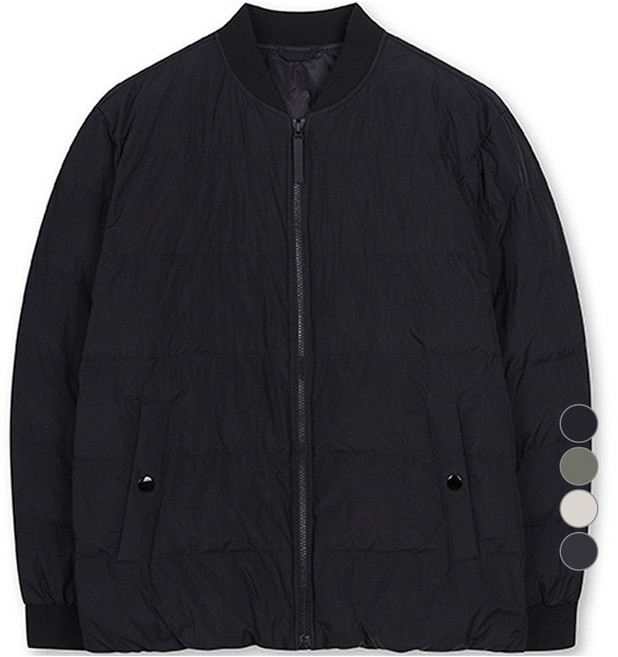 탑텐 남성용 온 에어 립넥 중경량 점퍼 MSE4JP1601