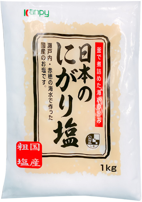 Kanpy 加藤產業 加藤海鹽, 1kg, 1包