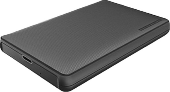 USB-C 외장하드 IT25U3 + 파우치 세트, 그레이 블랙, 2TB