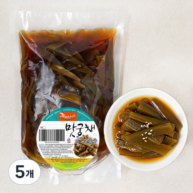 강경신안상회 맛궁채, 5개, 500g