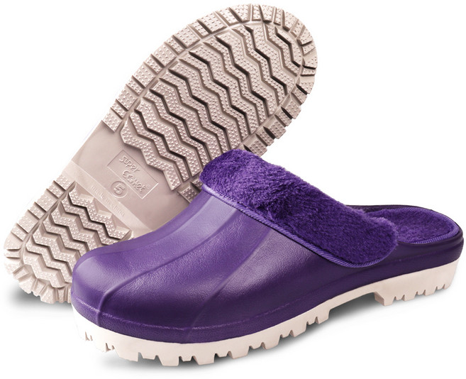 슈퍼카미트 논슬립 EVA 다용도 털 슬리퍼 주방화 오픈형 WT778