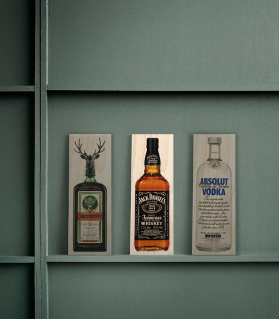 모두의팩토리 세계맥주 병 우드데코, 32 잭다니엘2