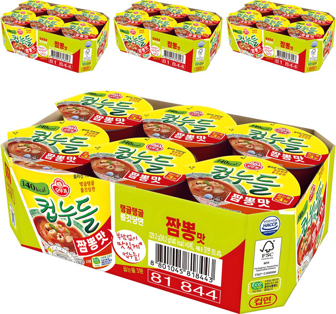 OTOKI 不倒翁 冬粉杯麵 炒碼麵口味 38.2g, 24個