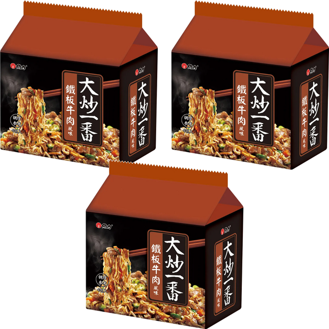 維力 大炒一番 鐵板牛肉 85g, 12包