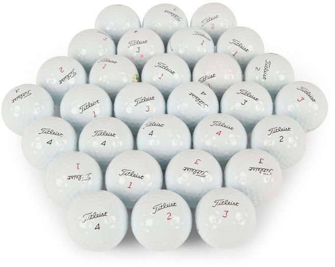 타이틀리스트 PRO V1 X 로스트볼 특A, 화이트, 10개입, 3개