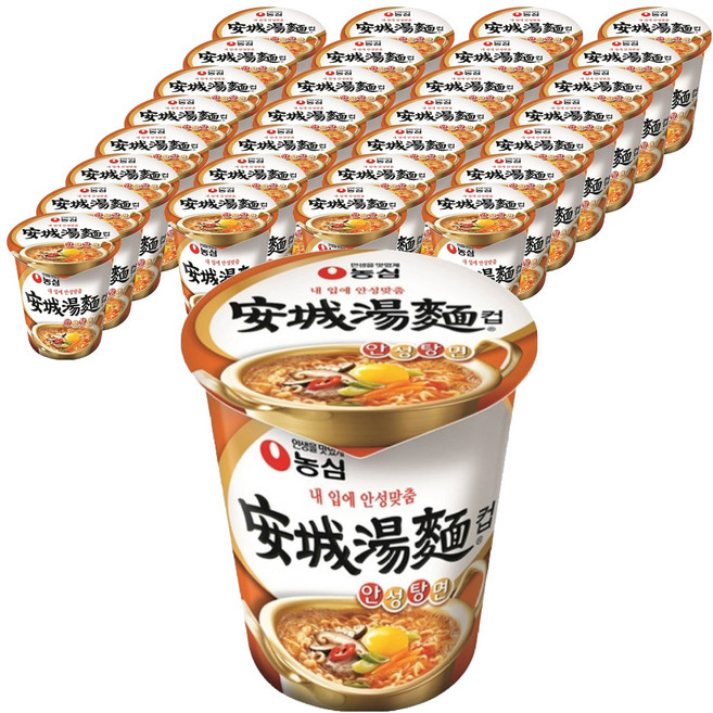 안성탕면 컵라면 66g, 30개