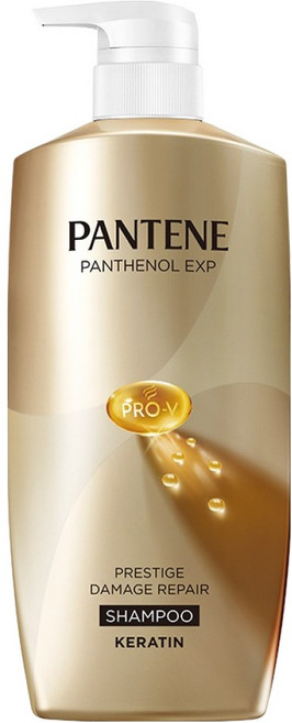 PANTENE 潘婷 奢華受損修護洗髮乳, 1個, 750ml