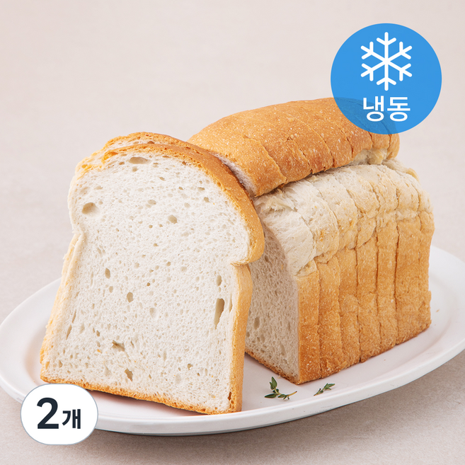 외계인방앗간 순쌀식빵 (냉동), 340g, 2개