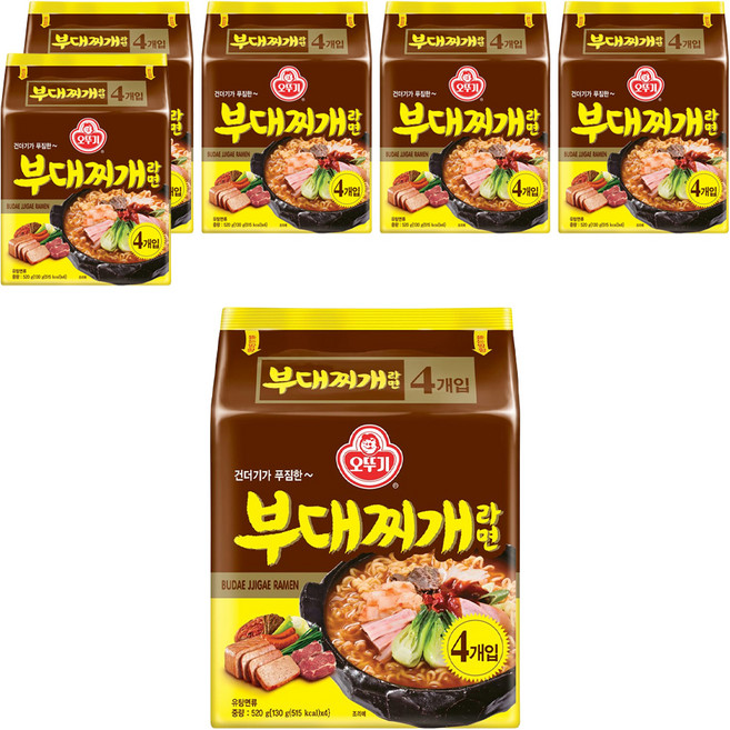 오뚜기 부대찌개라면 130g, 24개