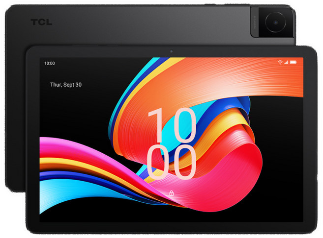TCL TAB 10 Gen2 平板電腦 2K顯示屏 大容量 持久續航 輕薄設計, 黑色, 128GB, 4G