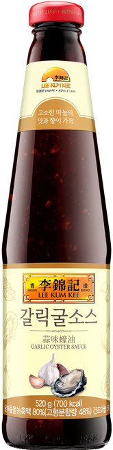 이금기 갈릭굴소스, 520g, 1개