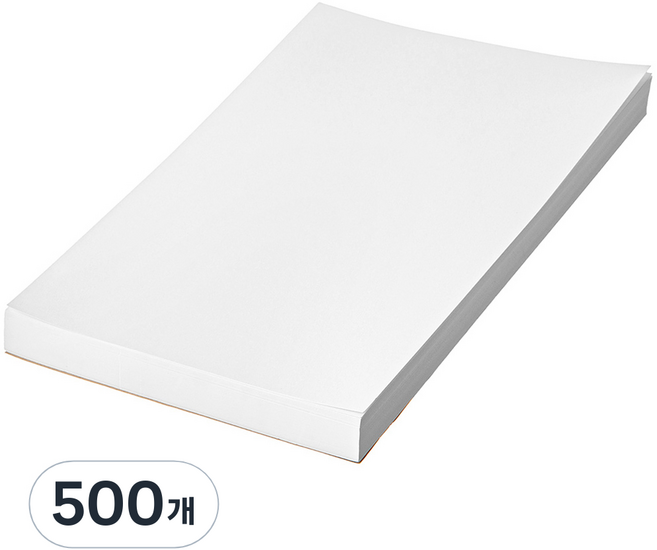 탐사 프리미엄 무지 상장용 백상지 160g, 화이트, 500개