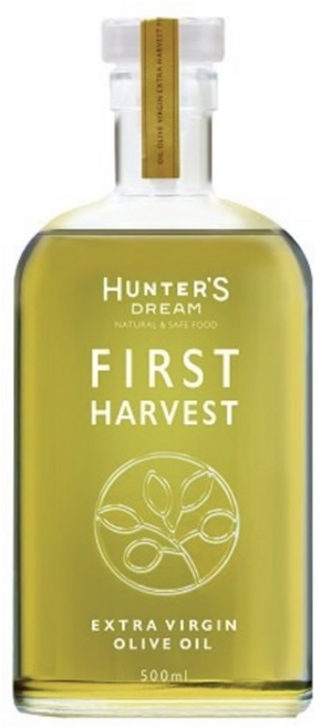 HUNTER'S DREAM 獵人谷之夢 年度早摘首壓頂級初榨橄欖油, 500ml, 1瓶