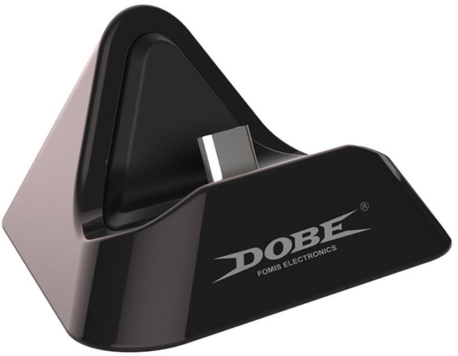 DOBE Switch2遊戲主機充電底座/便攜簡易三角充電座, 黑色, TNS-3170, 1個