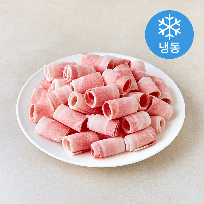 [로켓프레시]만능 대패 삼겹살 (냉동), 1kg, 1개