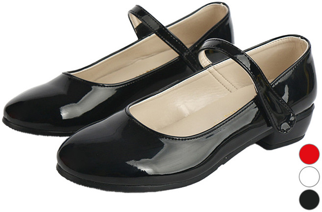 래빗풋 여아용 민자굽 구두