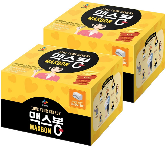 맥스봉 치즈, 1.08kg, 2개