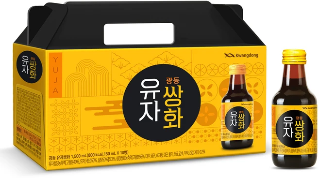 광동제약 유자쌍화, 150ml, 10개 - 쿠팡