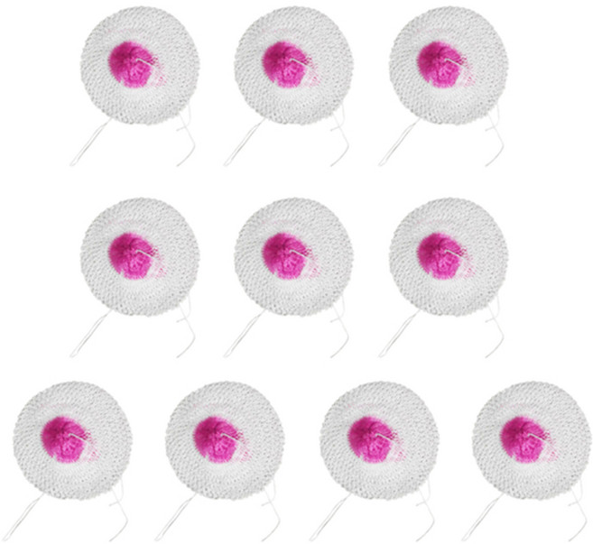 디펜즈만 가스 랜턴 대등 심지, 화이트 + 핑크, 10개