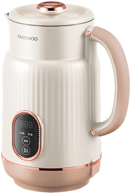 DAEWOO 大宇 復古雙層防燙智能溫控快煮壺 1.5L, DW-KT2615