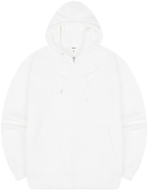 네스파 여성용 클린 세미오버핏 무지 후드집업 SHD_0050