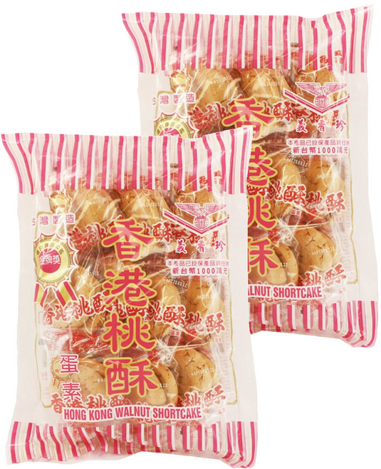 義香珍 香港桃酥, 300g, 2袋