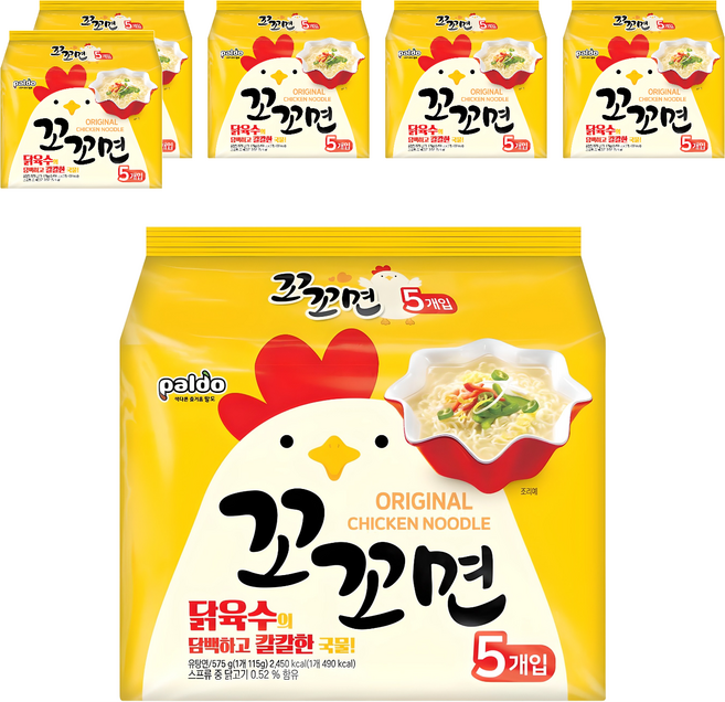 팔도 꼬꼬면, 30개