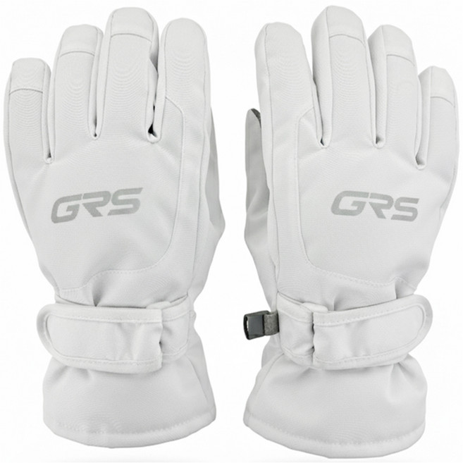 GRS Tainy 兒童滑雪手套, 白色, 1套