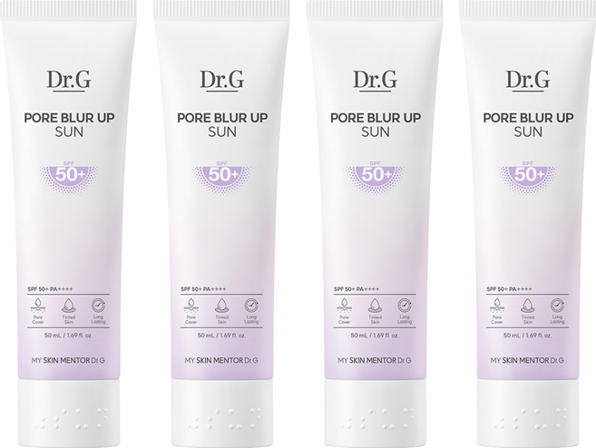 Dr.G 毛孔修飾潤色防曬乳 SPF50+ PA++++, 50ml, 4條