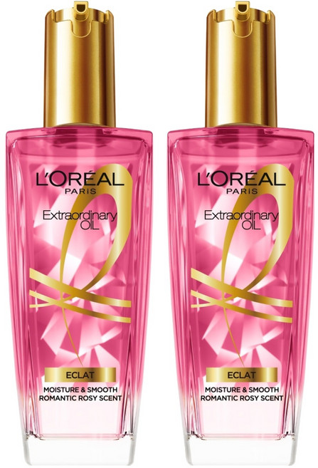 로레알파리 엘세브 엑스트라 오디네리 하이 샤인 오일 로즈, 100ml, 2개