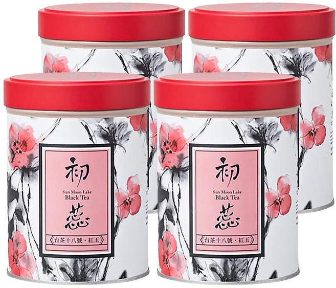 魚池鄉農會 精選茶葉 初蕊, 75g, 1罐, 4罐