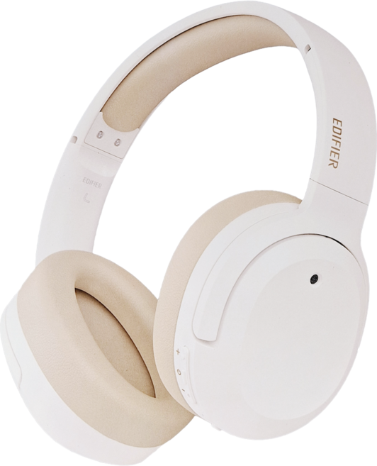 EDIFIER 抗噪雙金標藍芽耳罩, W820NB PLUS, 象牙白
