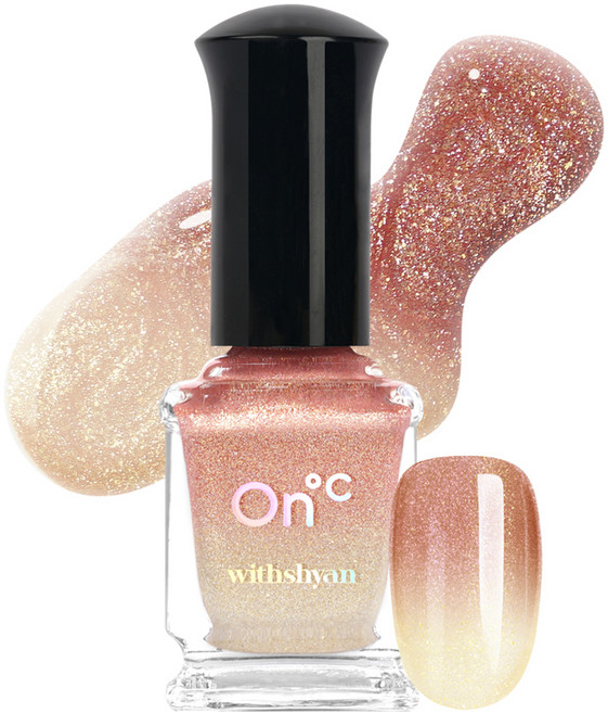 위드샨 온도 변화 매니큐어, 04도햇살의온도, 9ml, 1개