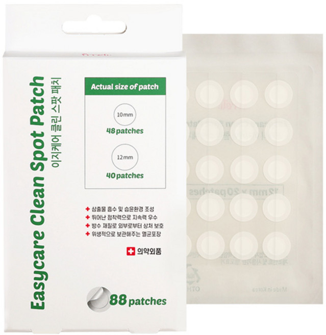 프레티 이지케어 클린 스팟패치, 88개입, 1개