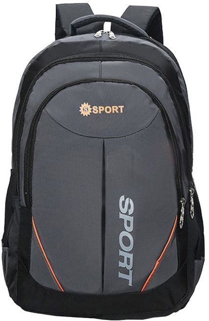 Sport 旅行雙肩包 灰色 可裝A4雜誌、平板、電腦