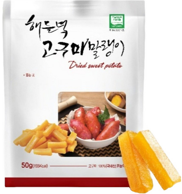 해들녘 고구마 말랭이, 50g, 1개