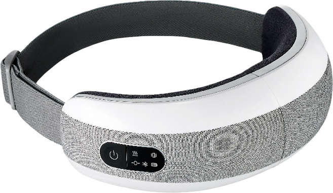 AWSON 歐森 AWM-8002 眼睛按摩器 Wireless 白色 + 灰色 320g 195 x 105 x 65mm 180分鐘使用時間 自動斷電功能 ABS塑料、布料 USB充電線x1