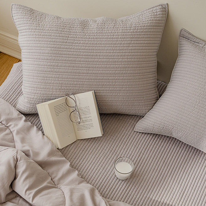 아망떼 시그널 마이크로화이버 피그먼트 퀼팅 베개커버