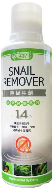 ISTA 伊士達 除蝸牛劑 新配方 I-742, 250ml, 1瓶