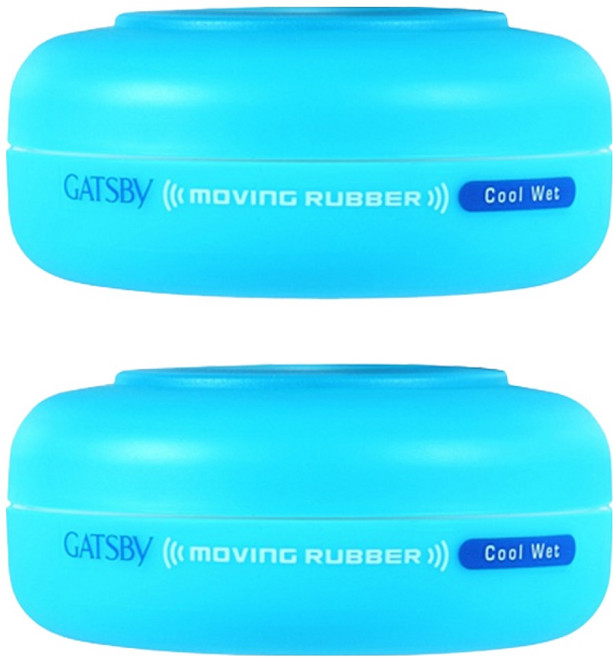 갸스비 무빙러버 쿨웨트 헤어왁스, 80g, 2개