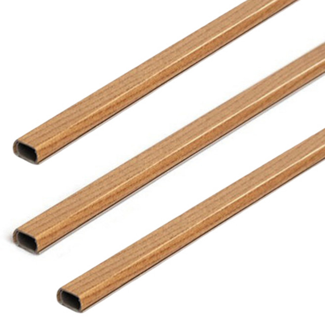 엘트리 무늬목전선보호관 12mm, 우드, 3개