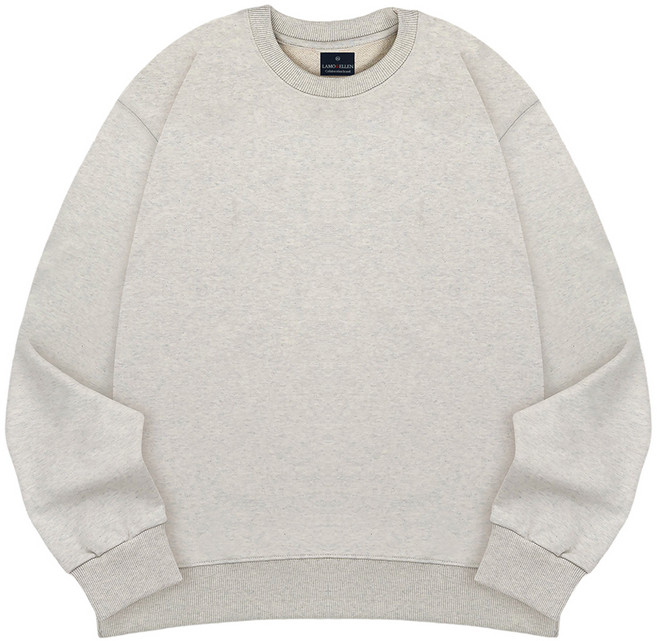 엘라모 쭈리 베이직 무지 오버핏 맨투맨