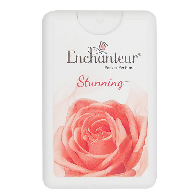 Enchanteur 艾詩 花園口袋香水 玫瑰覆盆子 橘色, 18ml, 1個