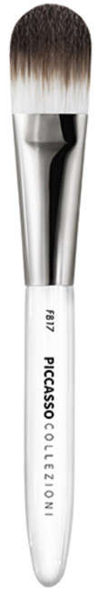 피카소꼴레지오니 FB17 파운데이션 브러쉬, 혼합 색상, 1개
