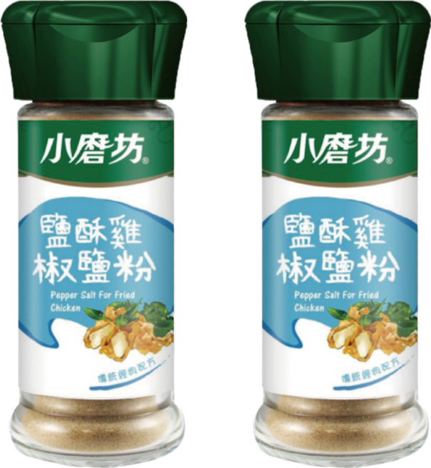 小磨坊 鹽酥雞椒鹽粉, 38g, 2瓶