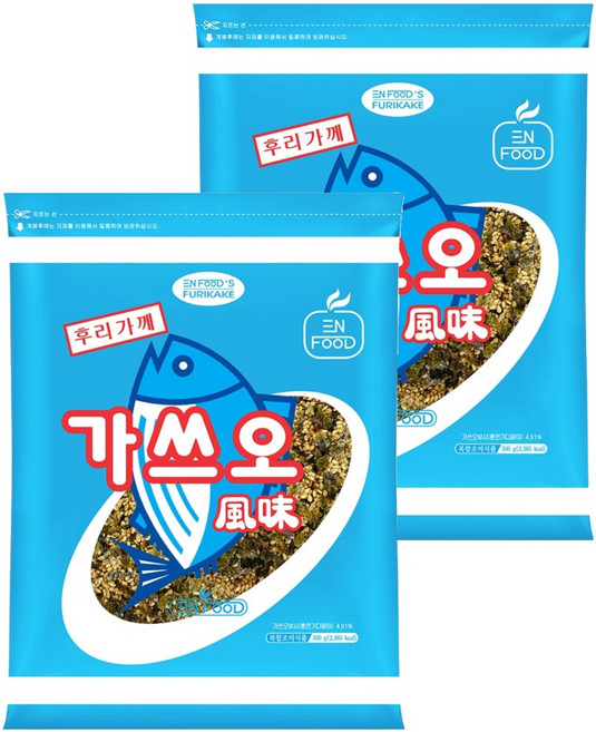 이엔푸드 가쓰오풍후리가께, 500g, 2개