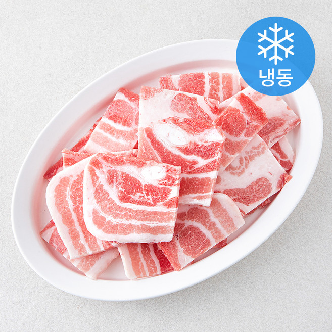 곰곰 한돈 복고 삼겹살 구이용 (냉동), 1개, 600g